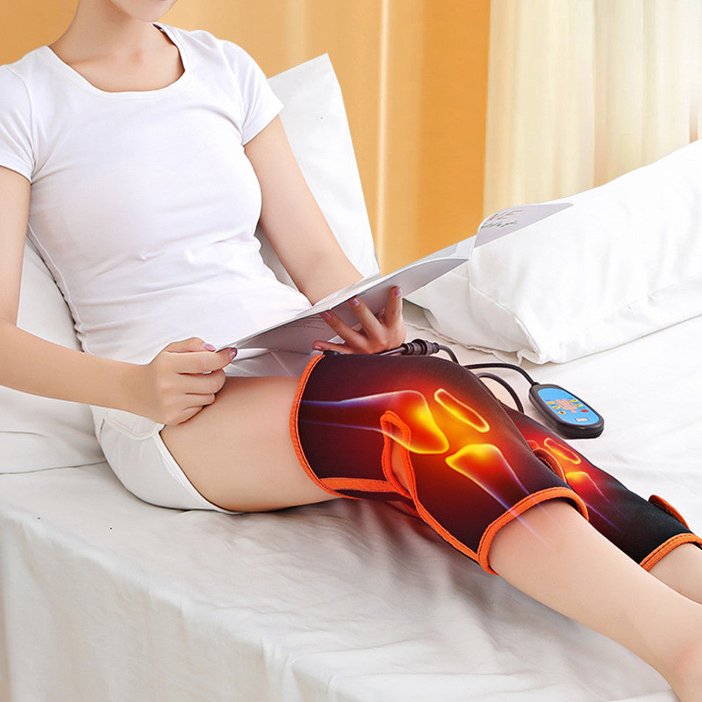 Heated Knee Massager Wrap with Warm Comfort Support